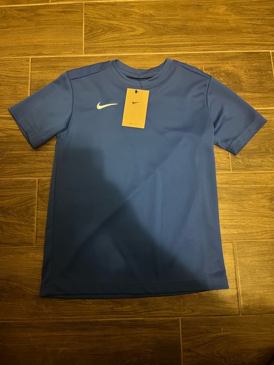 Nike Other - Nike Navy Short Sleeve Performance Tee with White Swoosh